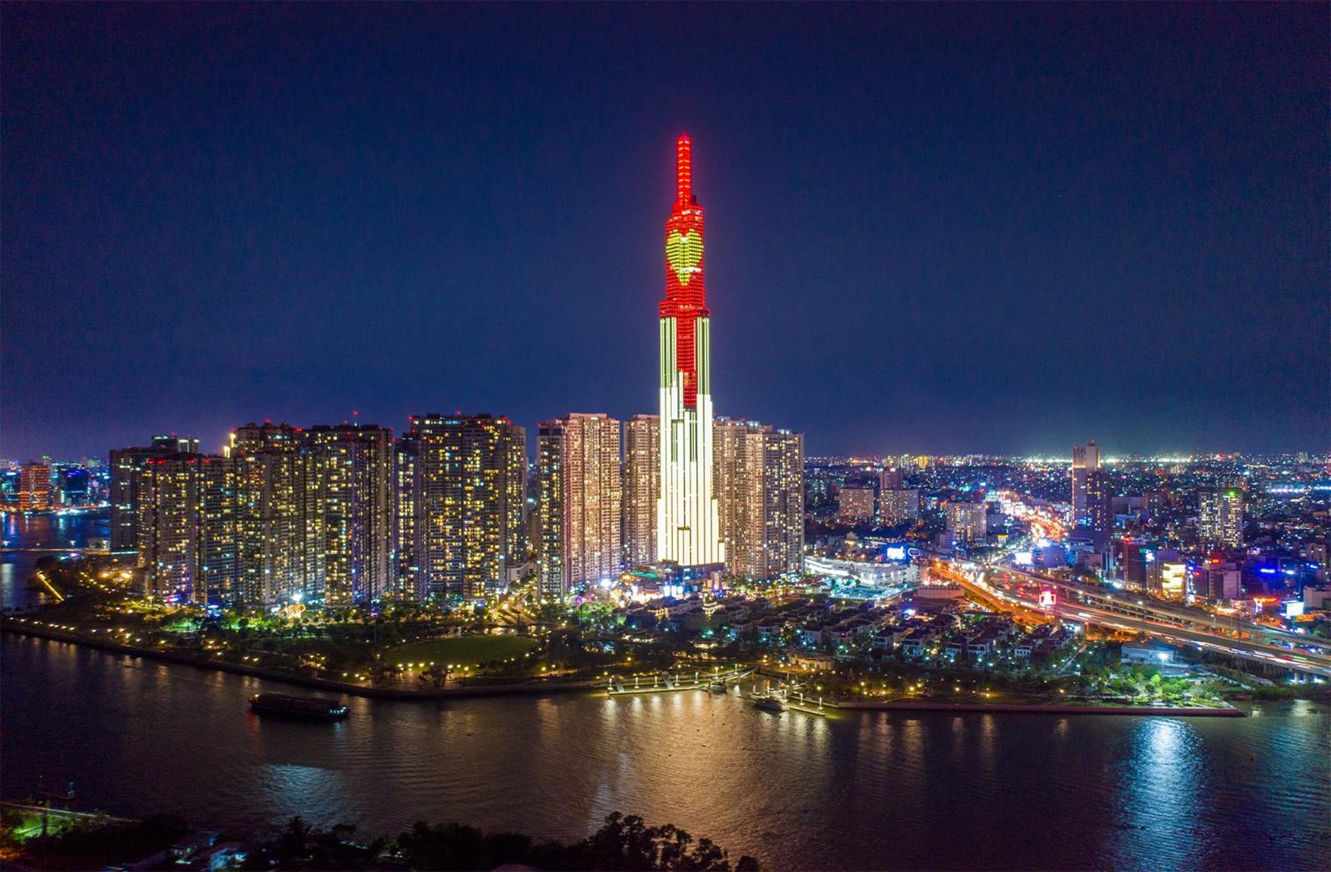 The Landmark Luxury Vinhomes Apartments - The Buildings Nearby Landmark 81 Central Ho Chi Minh City Exterior photo